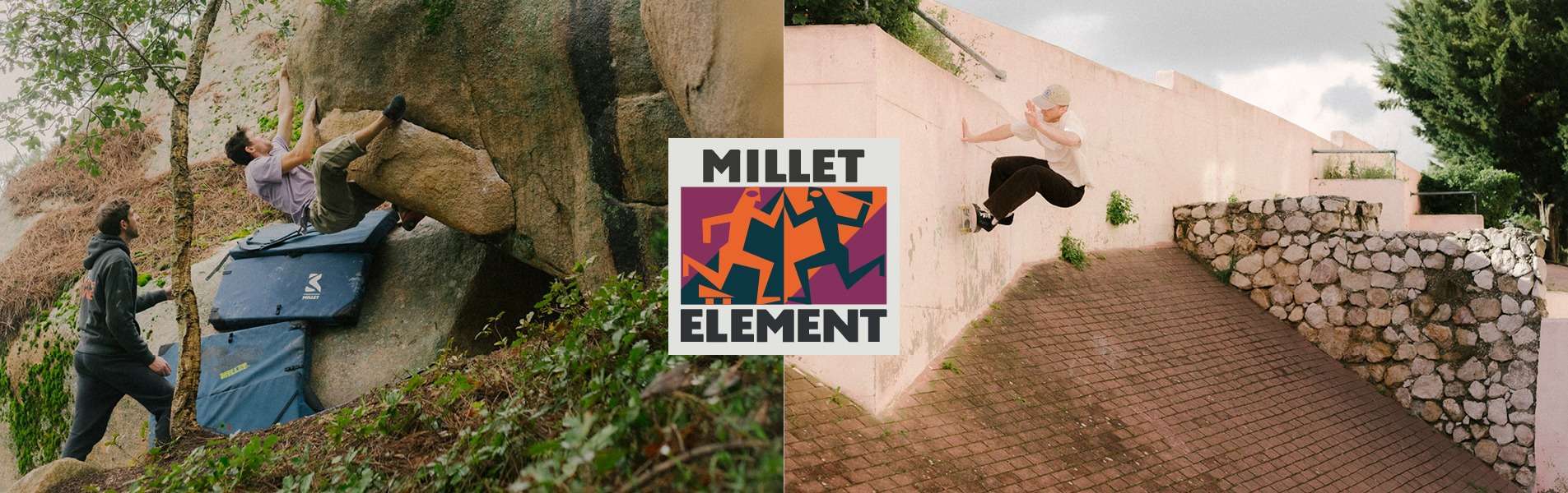 Millet Skateboarding & Bouldering Challenge Millet Skateboarding & Bouldering Challenge