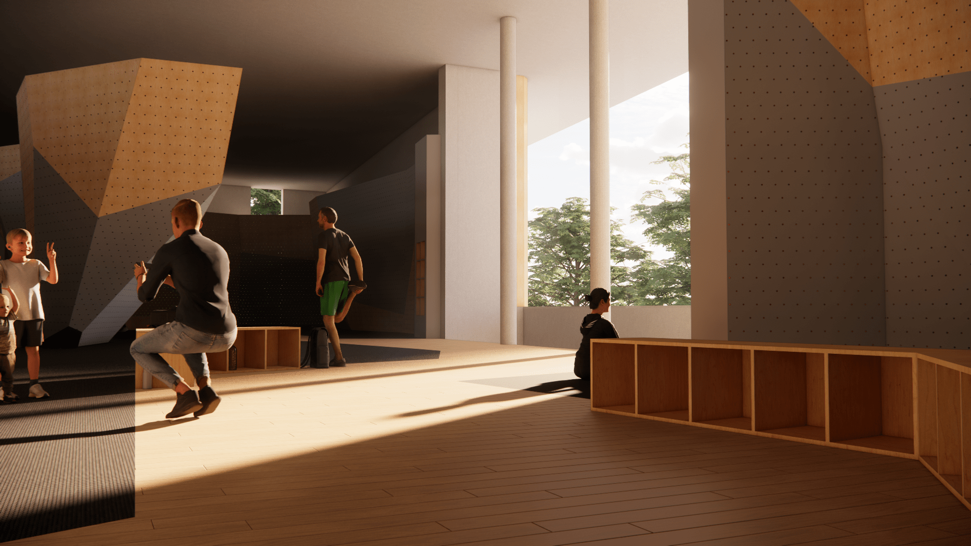 DAV Thalkirchen Boulder Groundfloor_2