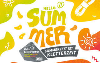 Plakat mit Sommerferienangeboten